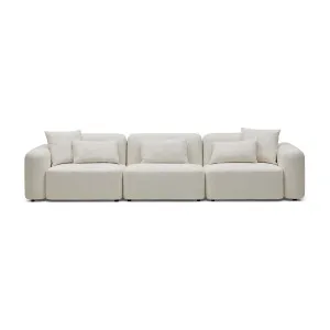 Pascal Modular Sofa Ivory White 3 Seat by Horgans, a Sofas for sale on Style Sourcebook