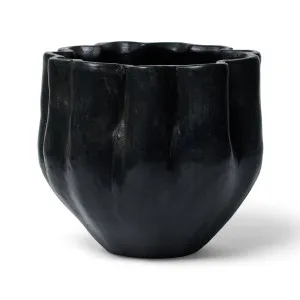 Rafi Vase Small Black by Horgans, a Vases & Jars for sale on Style Sourcebook