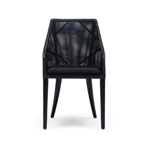 Remi Outdoor Dining Chair Ebony by Horgans, a Outdoor Chairs for sale on Style Sourcebook