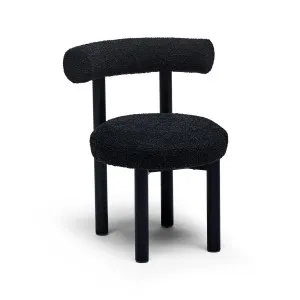 Rossi Dining Chair Black by Horgans, a Dining Chairs for sale on Style Sourcebook