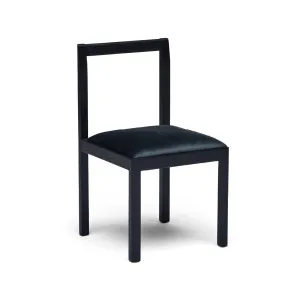 Subo Dining Chair Black Velvet by Horgans, a Dining Chairs for sale on Style Sourcebook