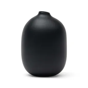 Taro Vase Black Medium by Horgans, a Vases & Jars for sale on Style Sourcebook