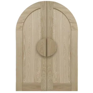 Gigi Arched DOUBLE front door Raw OAK by Hardware Concepts, a External Doors for sale on Style Sourcebook