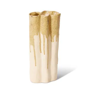 Brenya Vase - 12 x 10 x 30cm by Elme Living, a Vases & Jars for sale on Style Sourcebook