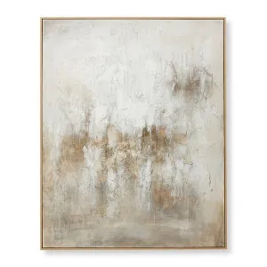 Morning Fog Hand Painted Wall - 120 x 5 x 150cm by Elme Living, a Other Art for sale on Style Sourcebook