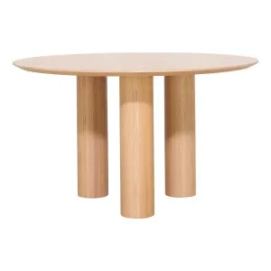 Como Round Dining Table 130cm in Oak Clear by OzDesignFurniture, a Dining Tables for sale on Style Sourcebook