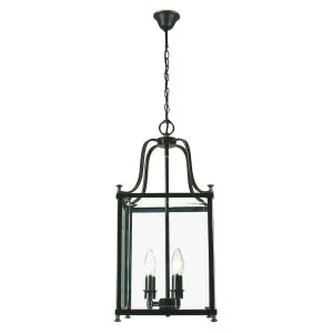 Michigan Medium 3 Light Lantern, Bronze by null, a Lighting for sale on Style Sourcebook