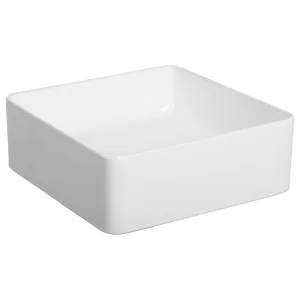 Alton Square 36cm Basin, White by Schots Home Emporium, a Basins for sale on Style Sourcebook