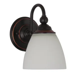 Nova 1Lt Wall Bracket Light (E27), Bronze by Lighting Inspirations, a Lighting for sale on Style Sourcebook