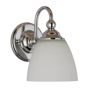 Nova 1Lt Wall Bracket Light (E27), Chrome by Lighting Inspirations, a Lighting for sale on Style Sourcebook