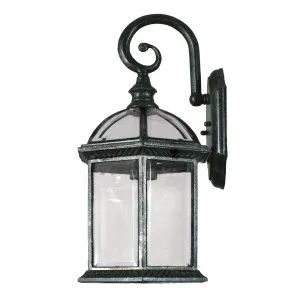 Station Exterior Wall Light, Antique Black by Lighting Inspirations, a Outdoor Lighting for sale on Style Sourcebook