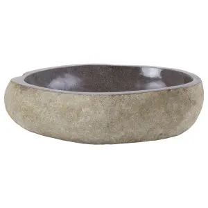 Maputo Medium Riverstone Wash Basin, Natural by Schots Home Emporium, a Basins for sale on Style Sourcebook