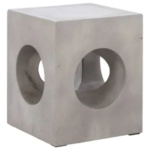 Maxi Polished Concrete Stool, Dark Grey by Schots Home Emporium, a Bar Stools for sale on Style Sourcebook