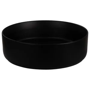 Zane Round 40.5cm Basin, Matte Black by Schots Home Emporium, a Basins for sale on Style Sourcebook