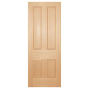 Nicholson Internal 4 Panel 77cm Door, Raw Hemlock by Schots Home Emporium, a Internal Doors for sale on Style Sourcebook