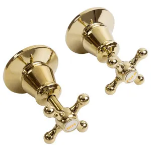 Noosa Wall Stops Pair, PVD by Schots Home Emporium, a Bathroom Taps & Mixers for sale on Style Sourcebook