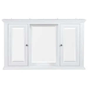 OC Classique 1250mm White Mirror Cabinet by Schots Home Emporium, a Bathroom Storage Cabinets for sale on Style Sourcebook