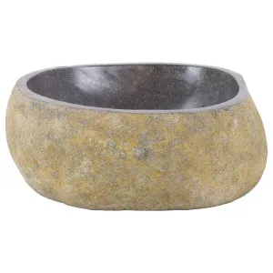 Maputo Small Riverstone Wash Basin, Natural Finish by Schots Home Emporium, a Basins for sale on Style Sourcebook