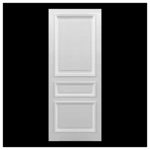 Tall Bordeaux Internal 3 Panel 82 Door, MDF White by Schots Home Emporium, a Internal Doors for sale on Style Sourcebook