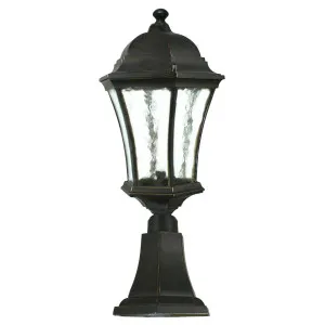 Strand Exterior Pillar Mount Medium by Lighting Inspirations, a Outdoor Lighting for sale on Style Sourcebook