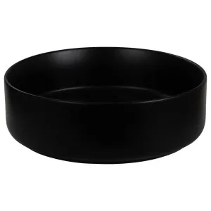 Angelo Round 36cm Basin, Matte Black by Schots Home Emporium, a Basins for sale on Style Sourcebook