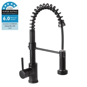 Marlin Kitchen Tap Mixer, Matte Black by Schots Home Emporium, a Bathroom Taps & Mixers for sale on Style Sourcebook