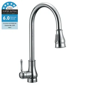 Menlo Kitchen Tap Mixer, Chrome by Schots Home Emporium, a Bathroom Taps & Mixers for sale on Style Sourcebook