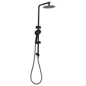 Tipton Twin Shower 200mm Rose Matt Black by Schots Home Emporium, a Showers for sale on Style Sourcebook