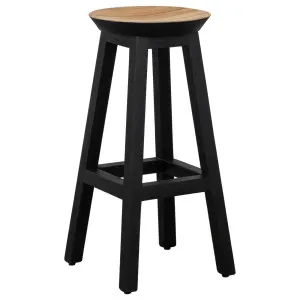 Jama 32x75cm Teak Bar Stool by Schots Home Emporium, a Bar Stools for sale on Style Sourcebook