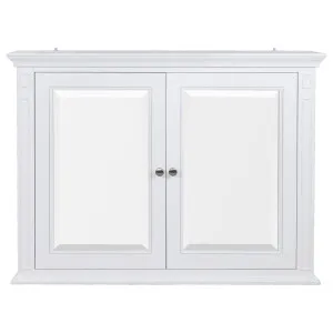 Montana 2 Mirror 2 Door Cabinet, White by null, a Bathroom Storage Cabinets for sale on Style Sourcebook