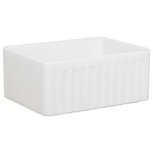 Wexford Premium 61x45.9x25.4cm Single Fireclay Sink, White by Schots Home Emporium, a Kitchen Sinks for sale on Style Sourcebook