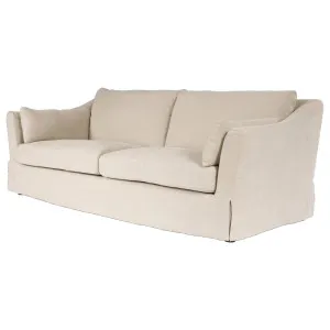 Taplin 3 Seater Linen Sofa, Natural by null, a Sofas for sale on Style Sourcebook