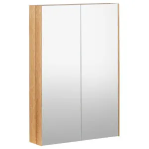 Alero 60cm 2 Door Mirror Cabinet, Acacia Tan by null, a Bathroom Storage Cabinets for sale on Style Sourcebook
