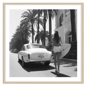 Summer Vibes Framed Print in 84 x 84cm by OZ Design, a Prints for sale on Style Sourcebook