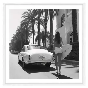 Summer Vibes Framed Print in 84 x 84cm by OZ Design, a Prints for sale on Style Sourcebook