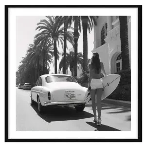 Summer Vibes Framed Print in 95 x 95cm by OZ Design, a Prints for sale on Style Sourcebook