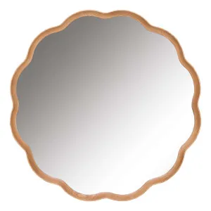 Ophelia Mirror 100cm in Natural by OZ Design, a Mirrors for sale on Style Sourcebook