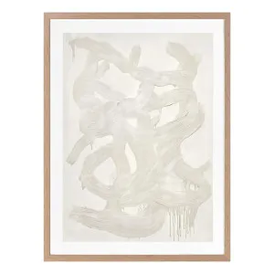 Poetry Motion I Portrait Framed Print in 55 x 70cm by OZ Design, a Prints for sale on Style Sourcebook
