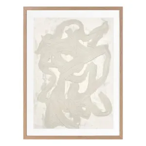 Poetry Motion II Portrait Framed Print in 68 x 84cm by OZ Design, a Prints for sale on Style Sourcebook