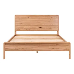 Alvarez King Bed Frame in Australian Messmate by OZ Design, a Beds & Bed Frames for sale on Style Sourcebook