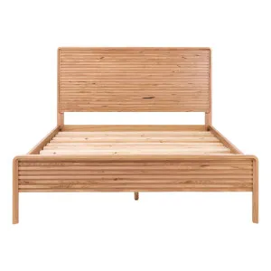 Alvarez Queen Bed Frame in Australian Messmate by OZ Design, a Beds & Bed Frames for sale on Style Sourcebook