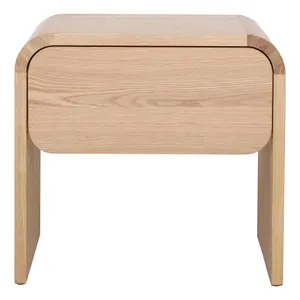 Cloe Bedside Table in Oak Clear by OZ Design, a Bedside Tables for sale on Style Sourcebook