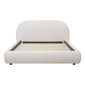 Millie Queen Bed Frame in Het White by OZ Design, a Beds & Bed Frames for sale on Style Sourcebook