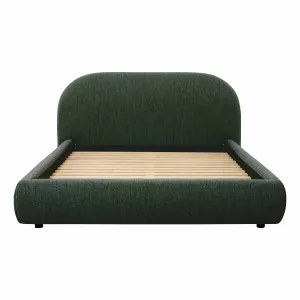 Millie Queen Bed Frame in Het Green by OZ Design, a Beds & Bed Frames for sale on Style Sourcebook