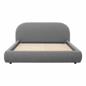 Millie King Bed Frame in Het Cement by OZ Design, a Beds & Bed Frames for sale on Style Sourcebook