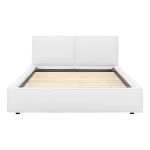 Ella Fixed Cover Queen Bed Frame in Lis White by OZ Design, a Beds & Bed Frames for sale on Style Sourcebook