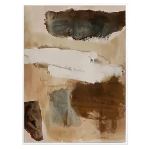 Brushed by Time Box Framed Canvas in 63 x 93cm by OZ Design, a Painted Canvases for sale on Style Sourcebook
