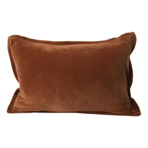 Evelyn Feather Fill Cushion 60x40cm in Nutmeg by OZ Design, a Cushions, Decorative Pillows for sale on Style Sourcebook