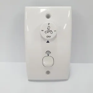 Wall Controller With 3 Speeds and Light Switch 1.6?F and 3.3?F Microfarad PACK OF 10 by Mercator, a Ceiling Fans for sale on Style Sourcebook