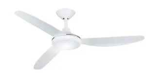 Hunter Pacific 56" 1420mm 3 Blade Polar 2 DC Ceiling Fan with 18W CCT LED Light White by Hunter Pacific, a Ceiling Fans for sale on Style Sourcebook